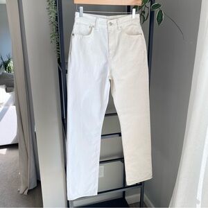 Madewell 90’s Straight Two Tone Jeans
